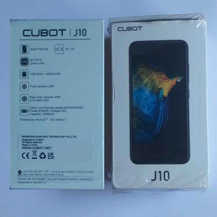 Смартфон  Cubot J10 Dual SIM 32GB 1GB . Ползван само веднъж