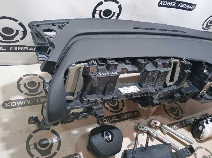 Renault Megane V kit airbag volan pasager - plansa bord - set centuri