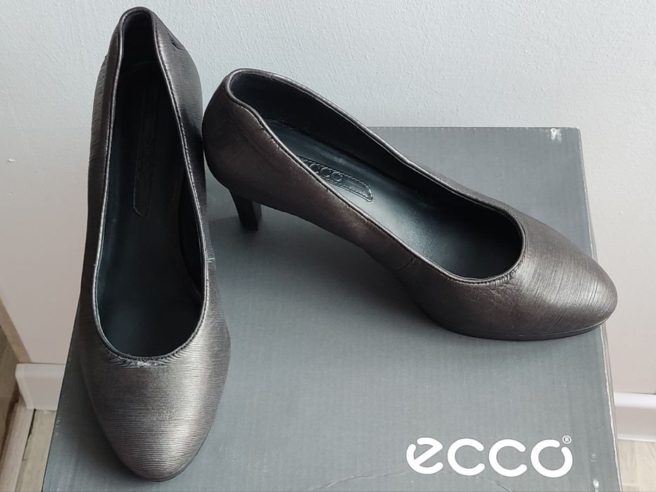 Туфли женские ecco, 39р, кожа