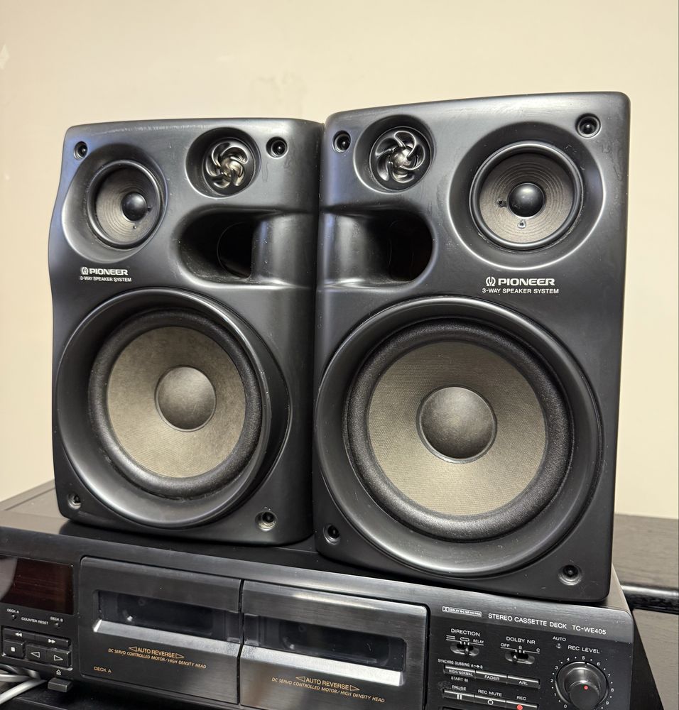 Ретро трилентови колони Pioneer - 60W - 8 ома