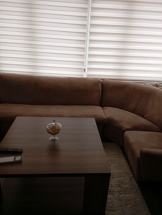 Ъглов диван с 2 фотьойла