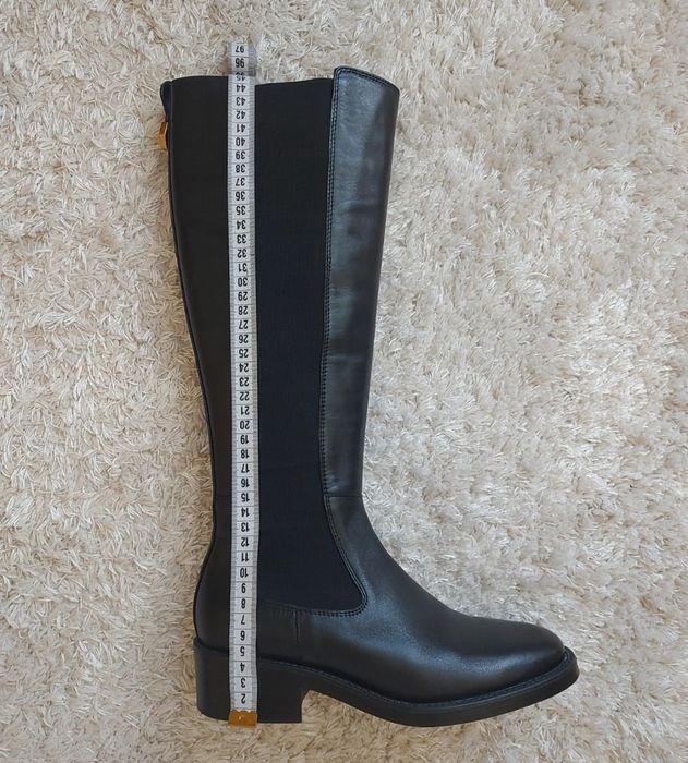cizme piele naturala Massimo Dutti