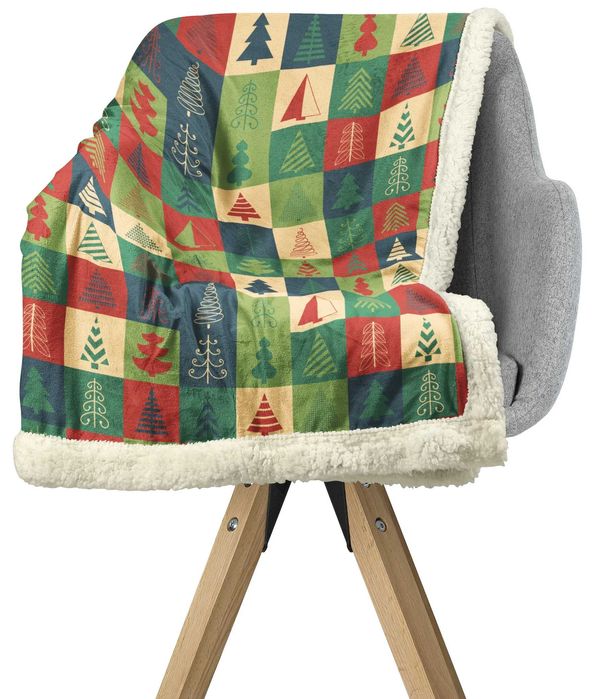 Шерпа одеяло с еко вълна 3