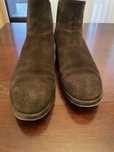 Ghete piele intoarsa Massimo Dutti