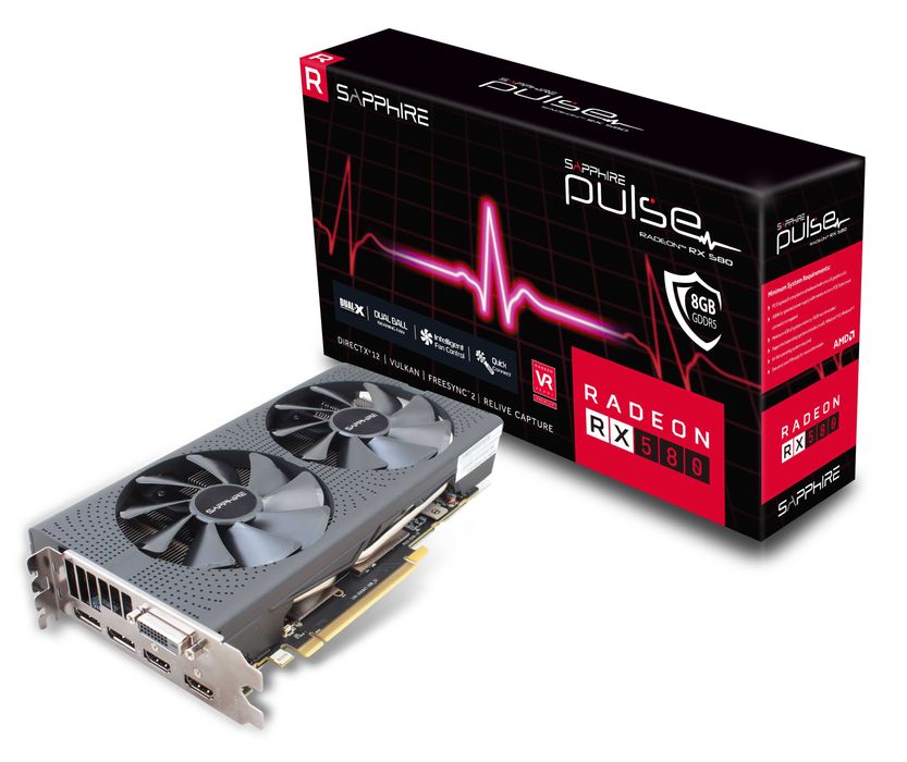 Sapphire PULSE RX 580 8 ГБ