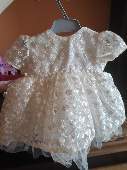 Rochiță botez și costumaș baietei