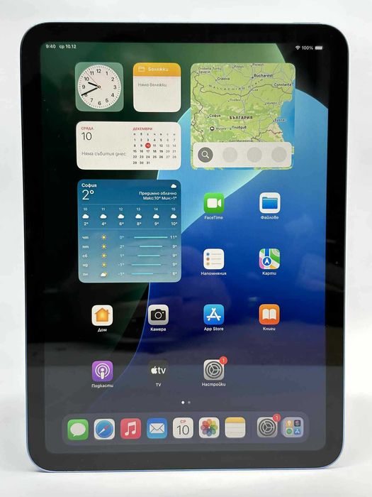 Таблет Apple iPad 10th Gen (2022) 10.9 - inch Wi-Fi 64GB Blue