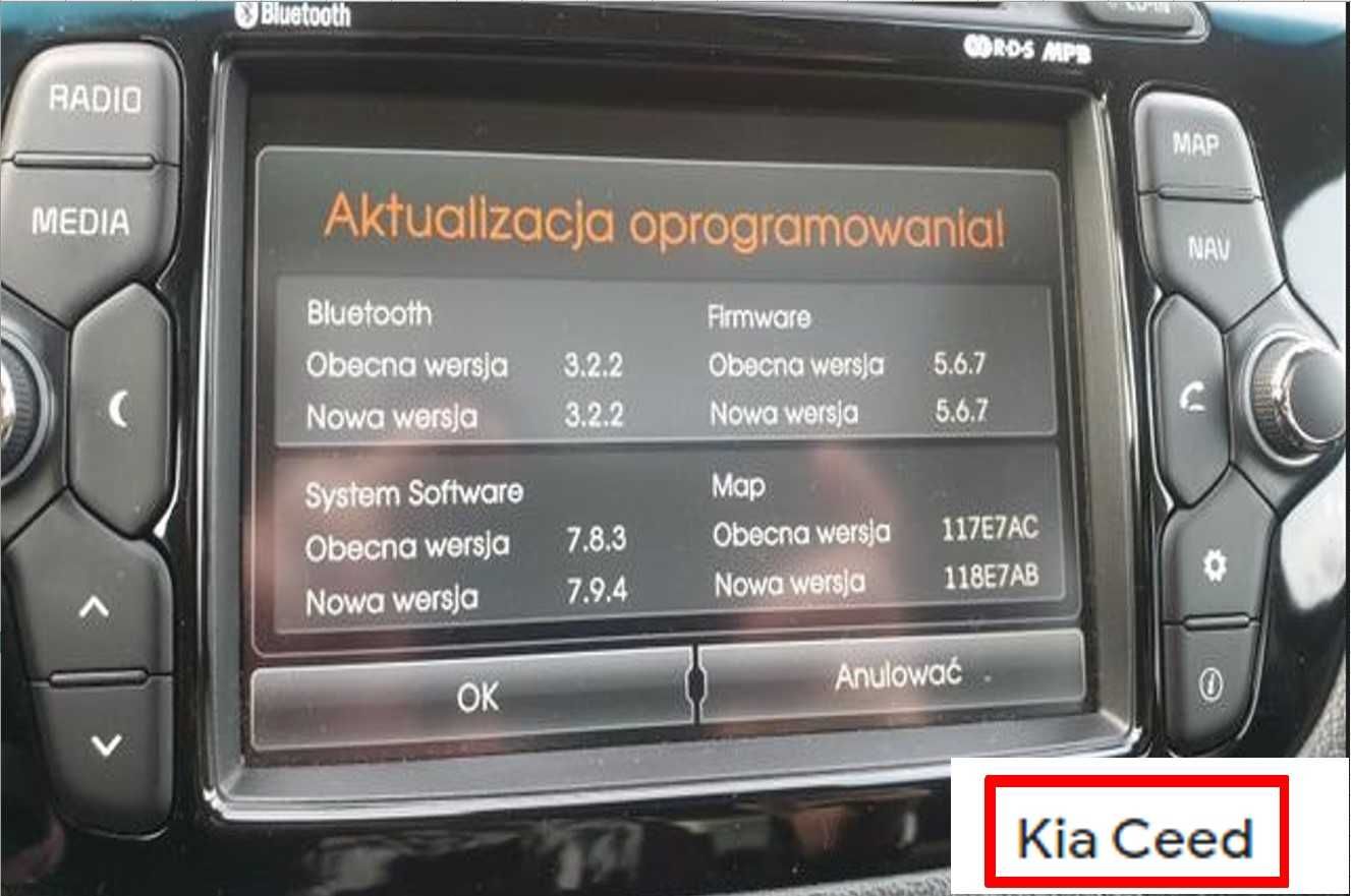 SD карта 2024 КИА ъпдейт навигация KIA Gen2 4 5W Sorento Picanto Rio