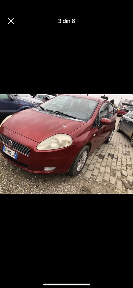 Piese Fiat punto bara capota far stop aripa