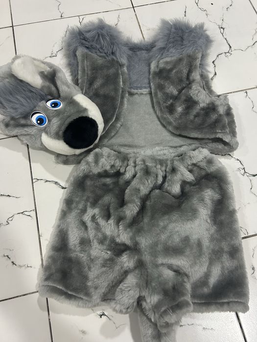 Новогодний наряд серого волка из Москвы