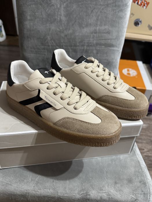 Tamaris Ledersneakers Beige Eur40 unisex