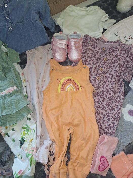 Голям лот с дрешки есен- зима от 0 до 6 месеца