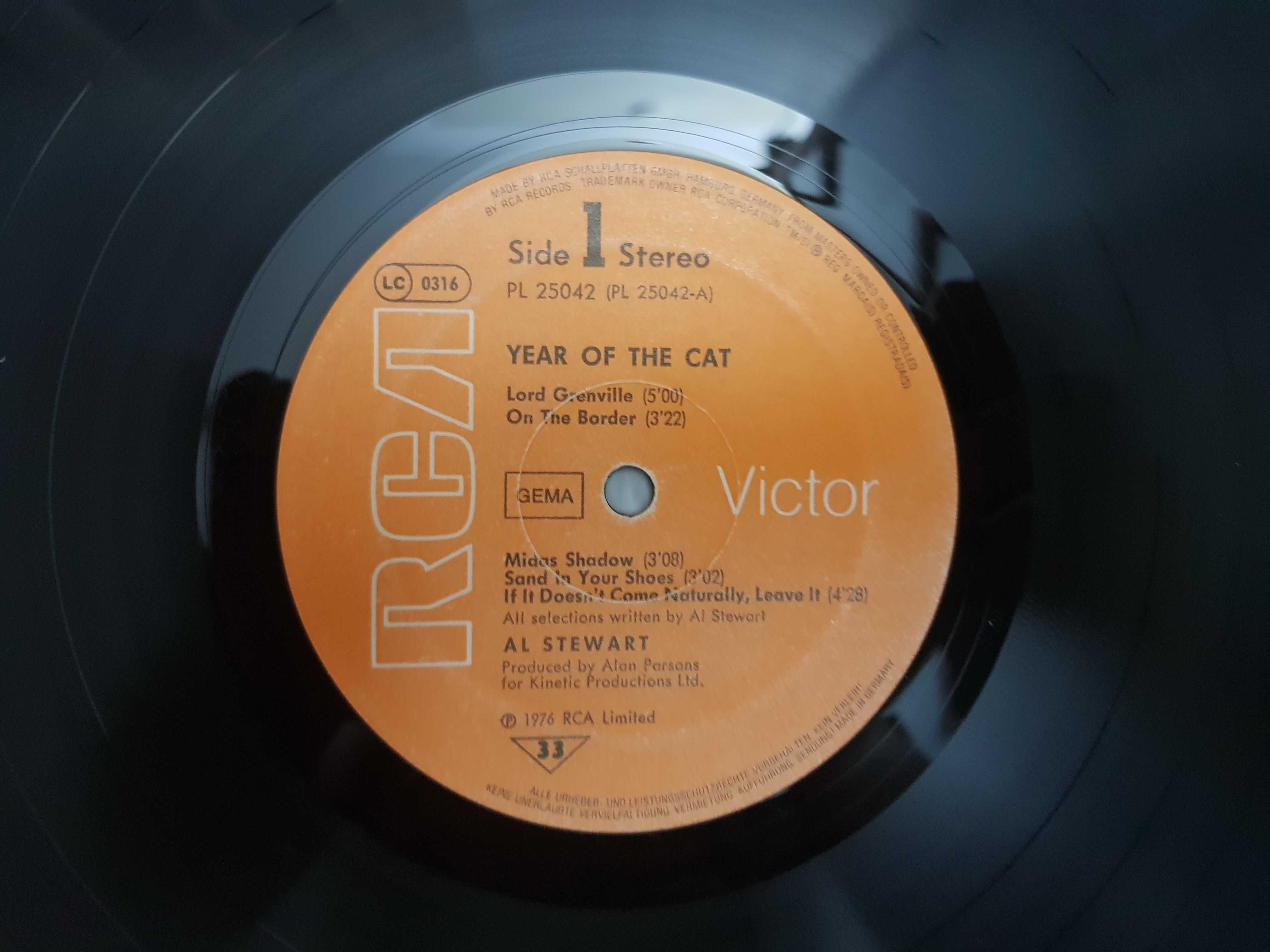 Виниловая пластинка Al Stewart – Year Of The Cat (пр-во Германии)