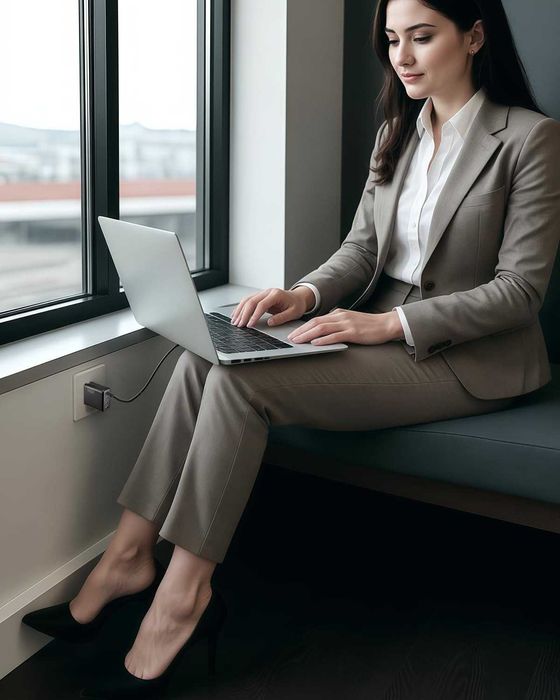 140W GaN PD 3.1 Ултра Бързо Зарядно за Смартфони MacBook Pro и Лаптопи