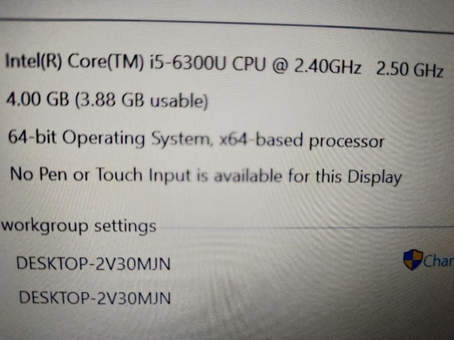 Laptop HP EliteBook 840 G3 I5-6300U