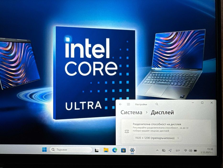 НОВ 14 WUXGA Ultra 5 235u DELL Pro 14 PC14250 32GB DDR5/512GB/Гаранция