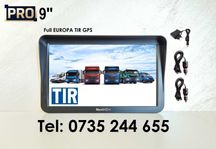 NaviHDPRO GPS-9"inch,Actualizat Truck,TIR,Camion. Modele NOI. Garantie