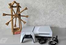 Конзола Sony Playstation 5 Slim Disc, 1 джойстик, с игри