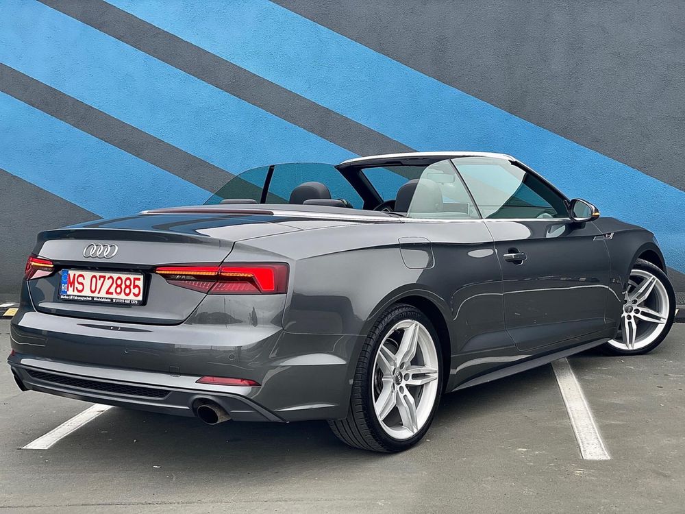 Audi A5 Cabrio~S Line~Bord Digital~Distronic~Faruri Matrix~Line Assist