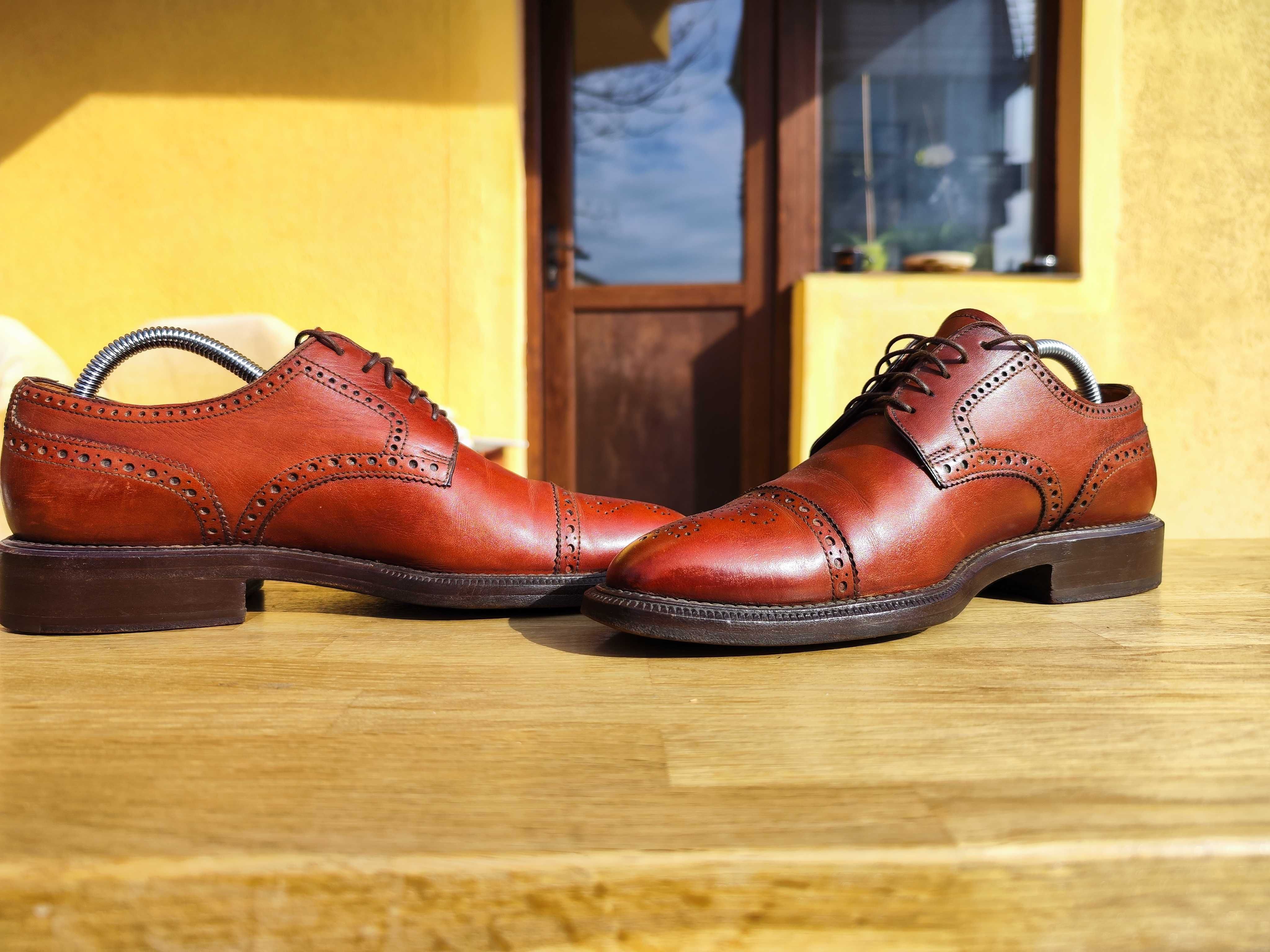 Pantofi de ocazie lux CAMPANILE ITALIA (Derby shoes model) marimea 42