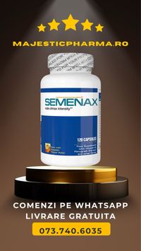 SEMENAX-capsule Fertilitate,Potenta.Erectie/ Catalog in descriere, Nou
