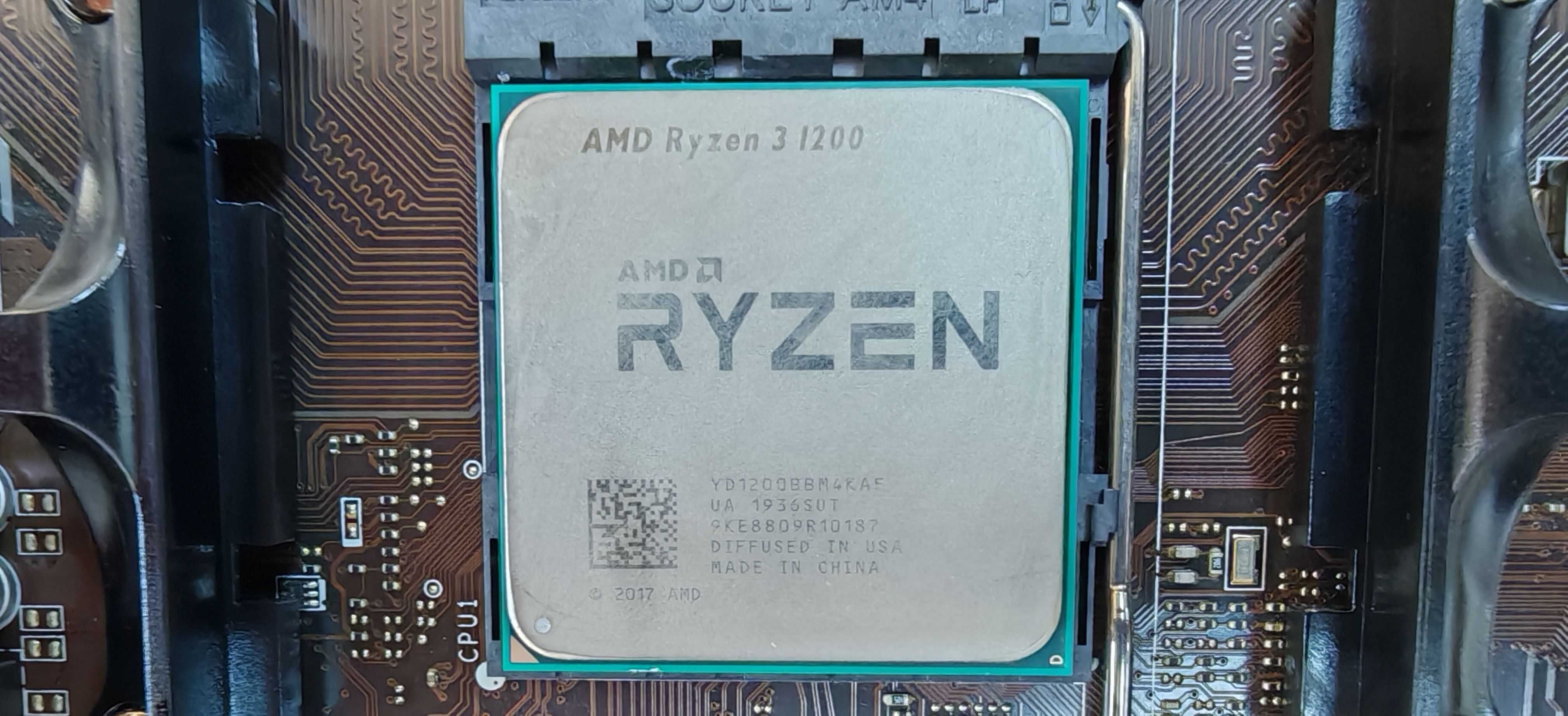 Kit MB MSI B450A PRO MAX, CPU AMD RYZEN 3 1200, 8GB RAM Viper, cooler