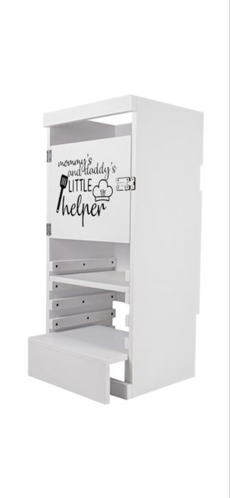 Turn de activitati multifunctional, Learning Tower 2 in 1 alb