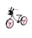 Bicicleta fara pedale Kinderkraft, 12", 2Way Next, gri/roz
