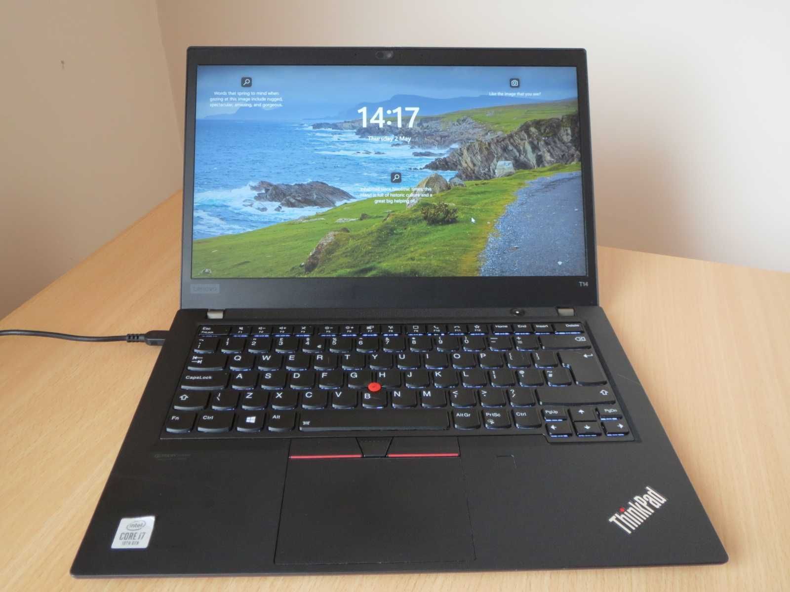 Lenovo ThinkPad T14 FHD IPS/ i7 10Gen 10510U/ SSD 256GB/ 16GB/ USB-C