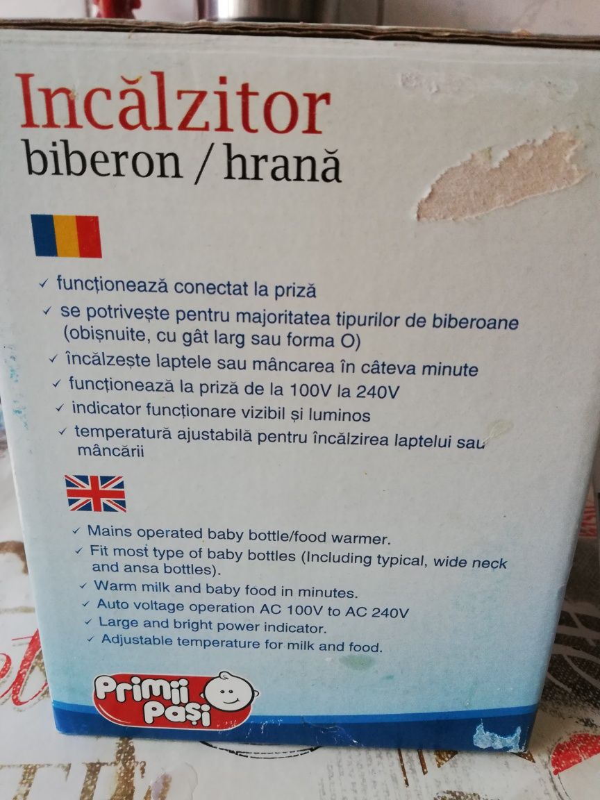 Vând încălzitor mâncare pentru bebeluși