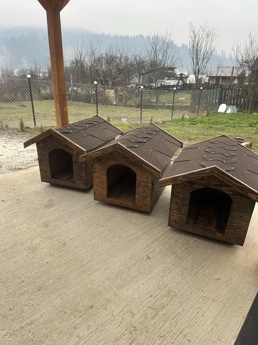 Cușcă căsuță câine talie medie/mare și mică cu livrare în toată țara