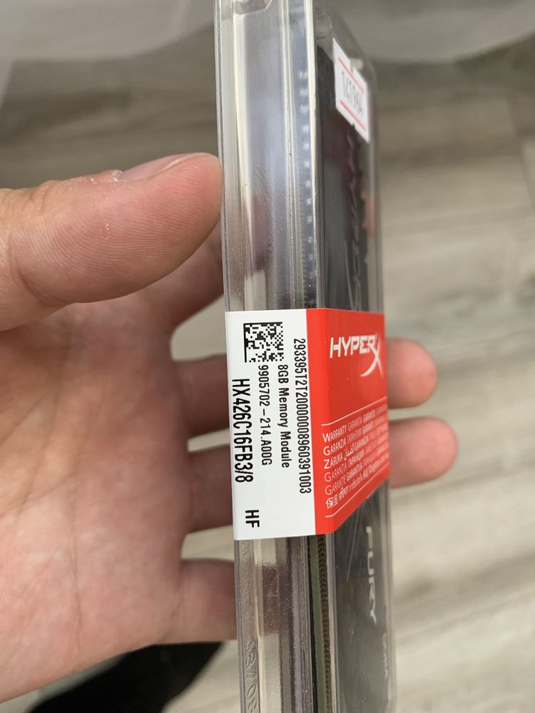 Оперативная память hyper 8gb ddr4 -2666