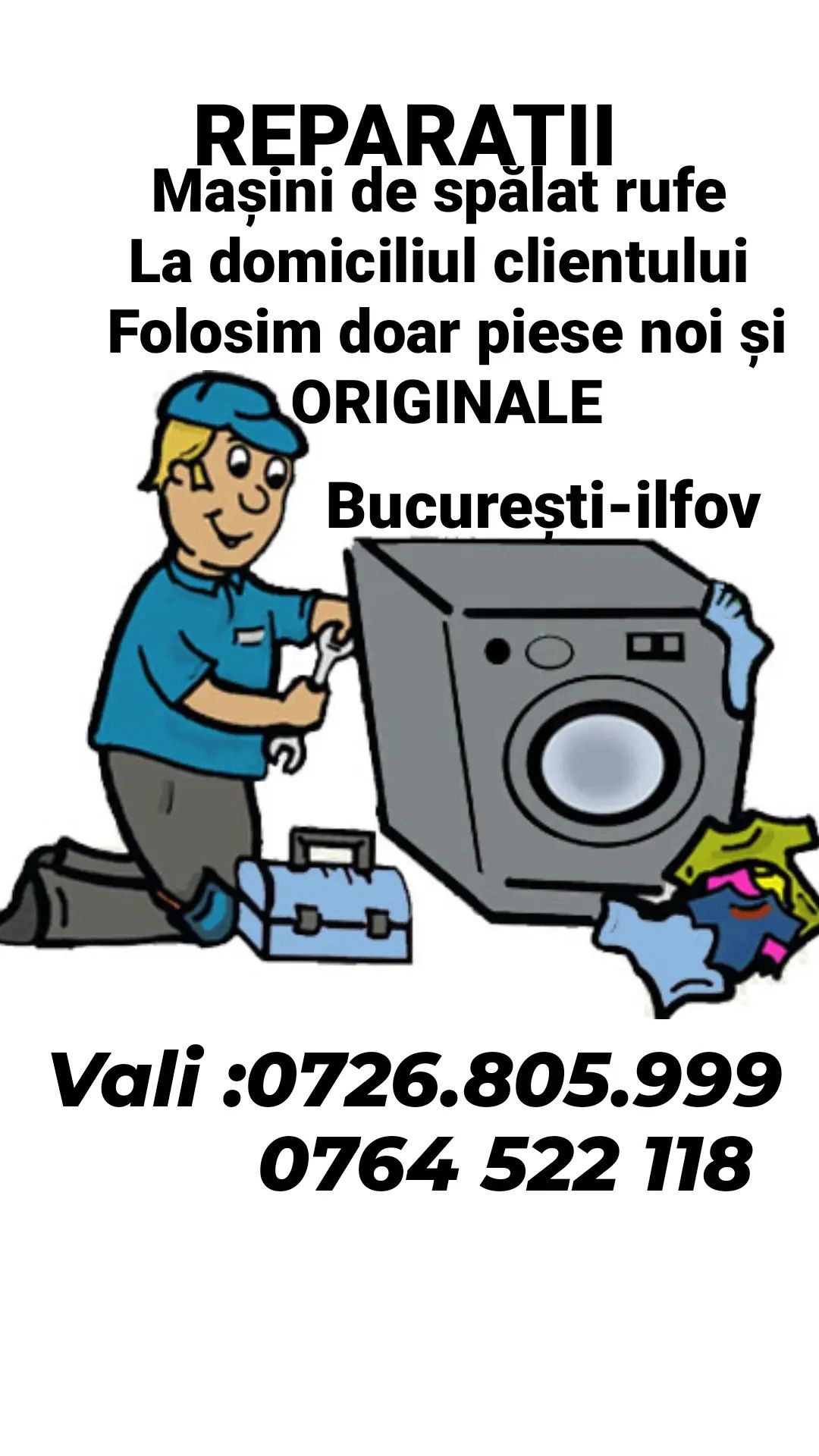 Reparatii Masini de spălat automate