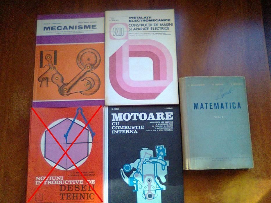 Manual, manuale - Matematica - Fizica - Instalatii - Motoare - Desen