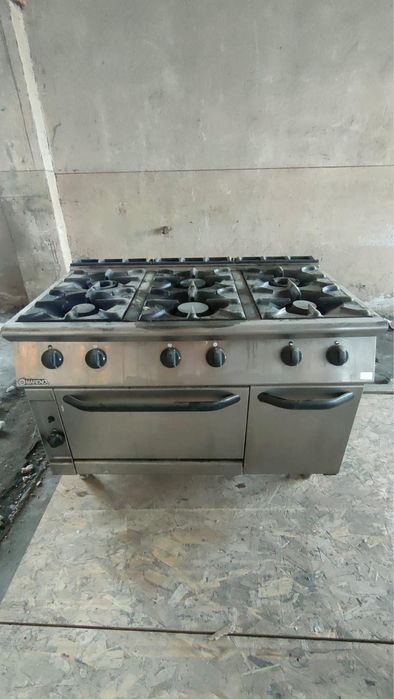 Aragaze profesionale cu 4 si 6 ochiuri