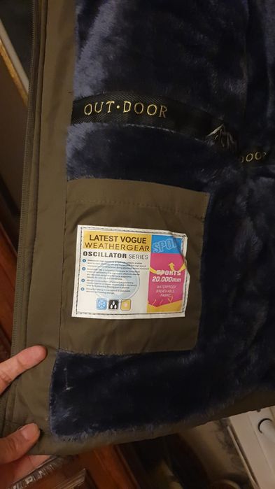 Geaca îmblănita mărime XL