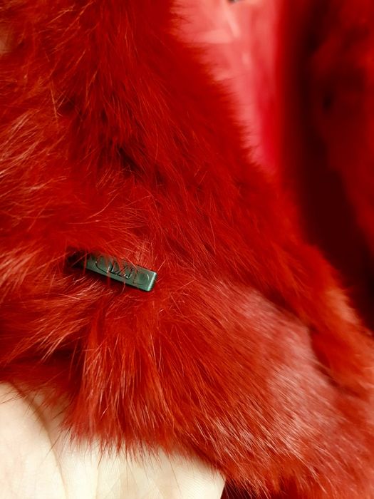 Haina de blană naturală