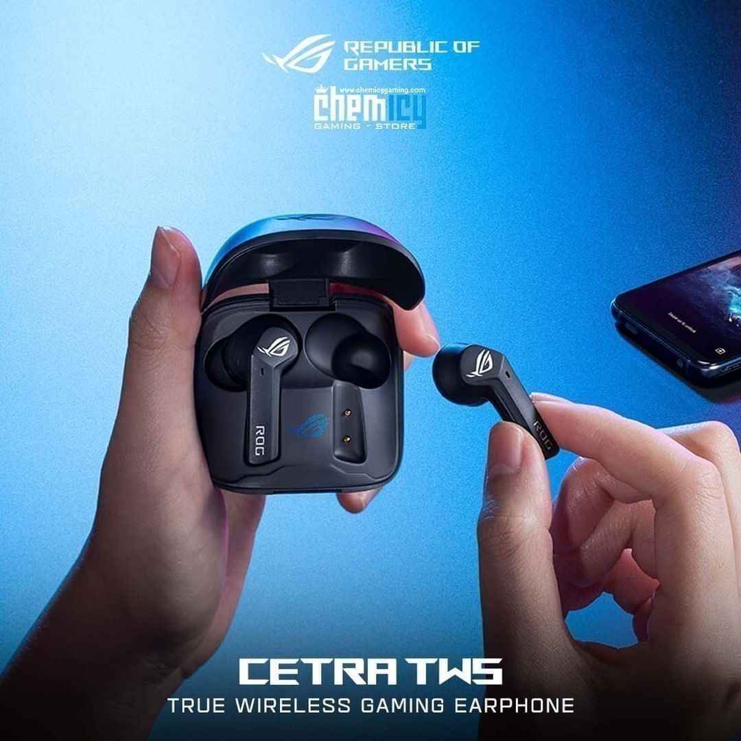 СКИДКА! ASUS Rog CETRA TWS Wireless Беспроводные Наушники/Гарнитура