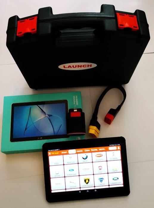 Tester auto multimarca Easydiag PRO4s 2026 + Tableta Android 10''+Cuti