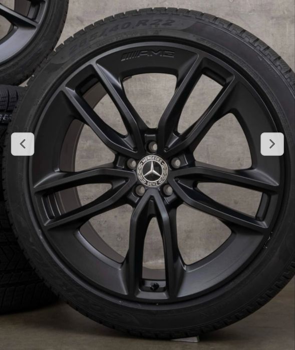 Jante Mercedes Gle R22 Gle Coupe V167 W167 Originale Matt Negru