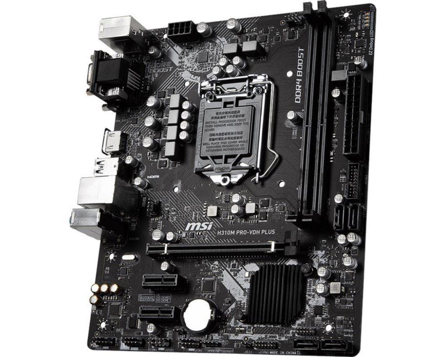 Core i5 9400f  MSI h310 pro