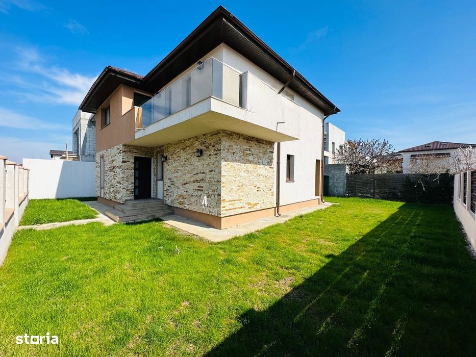 Casă modernă  4 camere, 3 băi  – 350 mp, Berceni –  155.000 €