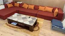 Canapea material textil