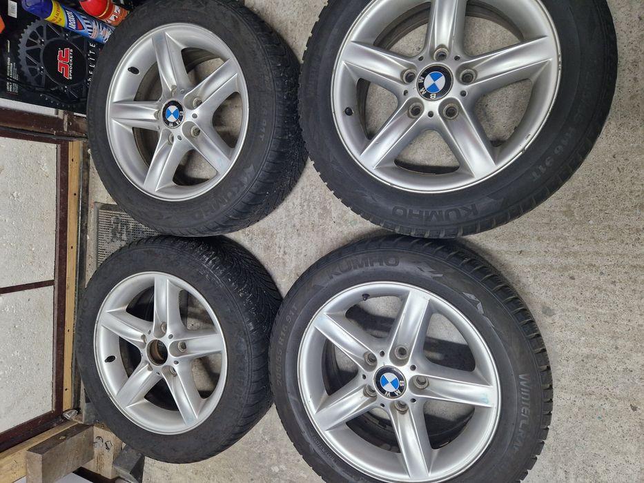 jante originale bmw r16 style 43 cauciucuri iarna 2023 e46,e90,seria 3