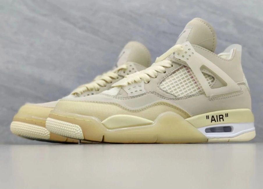 Air Jordan 4 Retro Off-White Sail