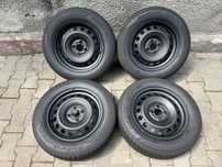 Set Roti Tabla 15” 4x100 Anvelope Iarna 185/65R15 Yokohama Dot 2021