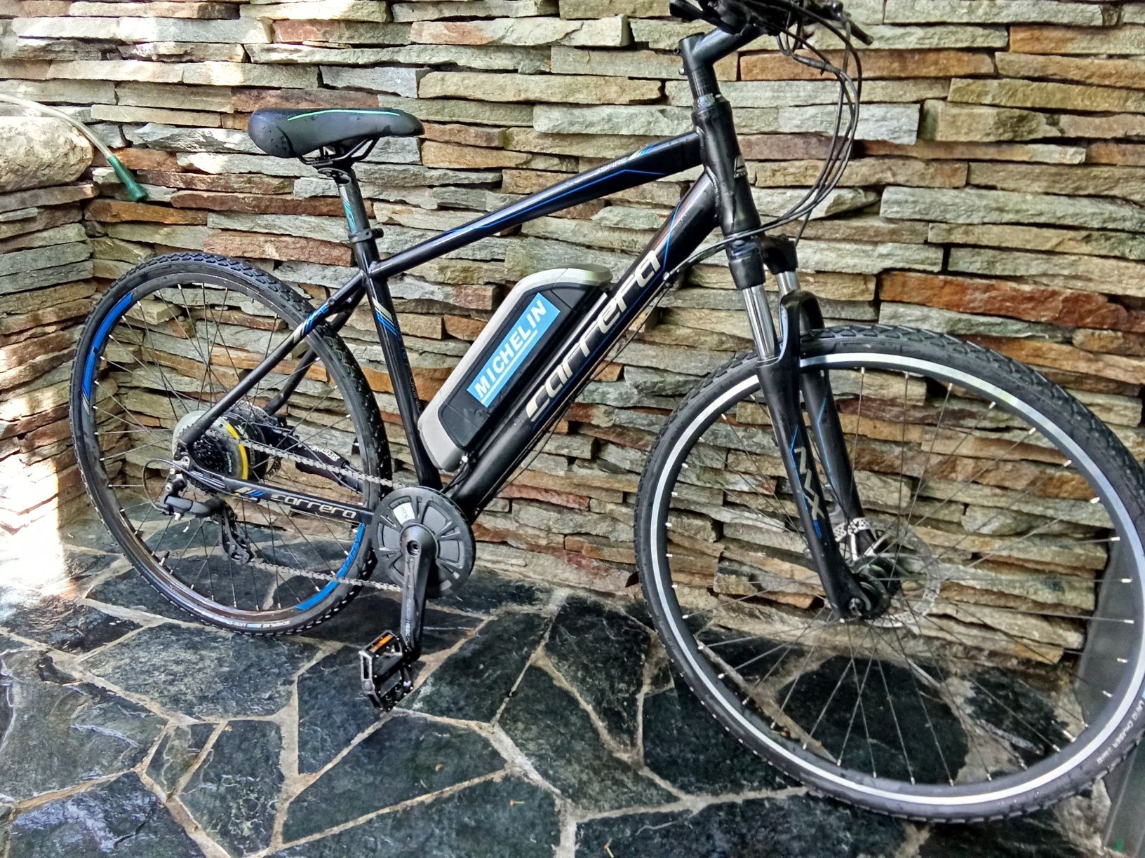 Електрически велосипед алуминиев CARRERA 500watts дискове