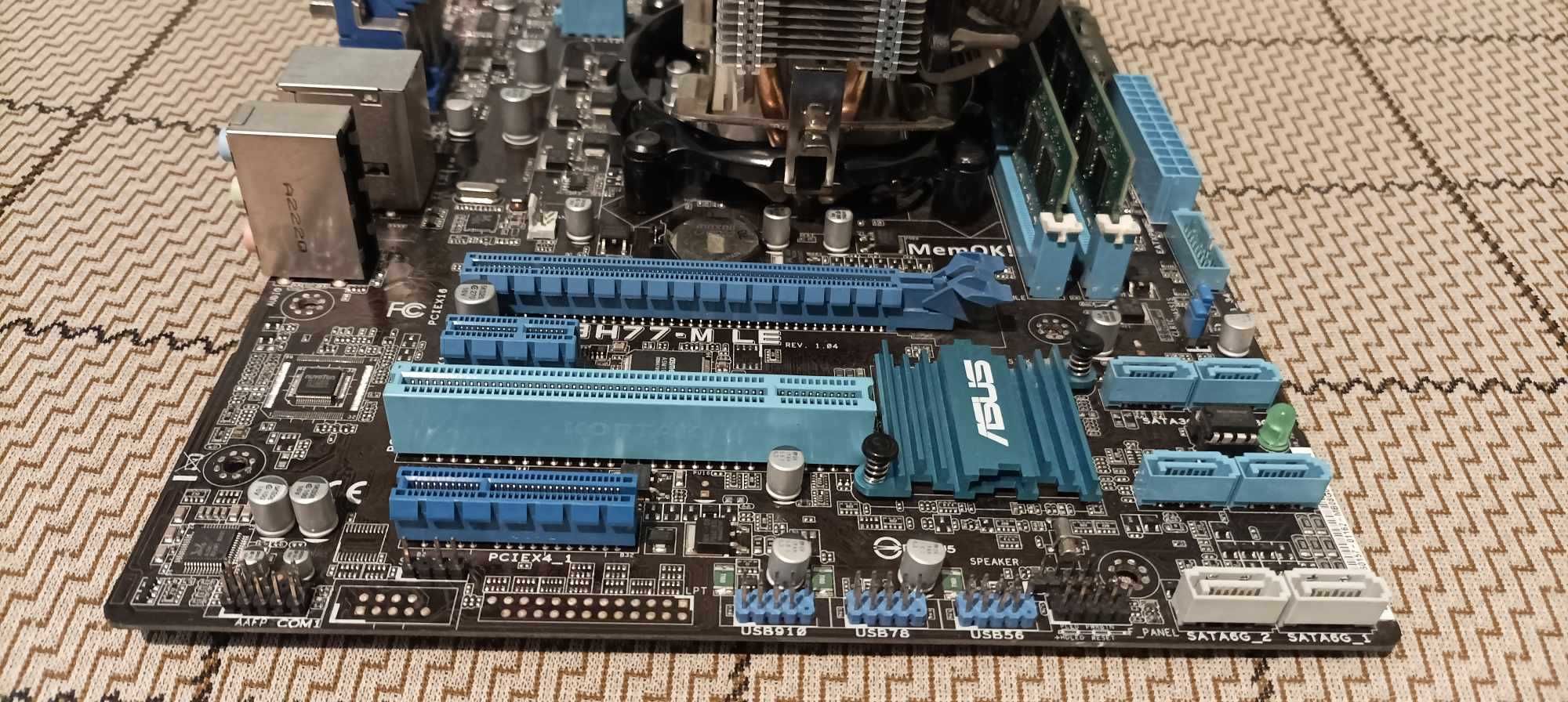 Дъно, процесоор, охлаждане, рам MoBo CPU Cooler RAM