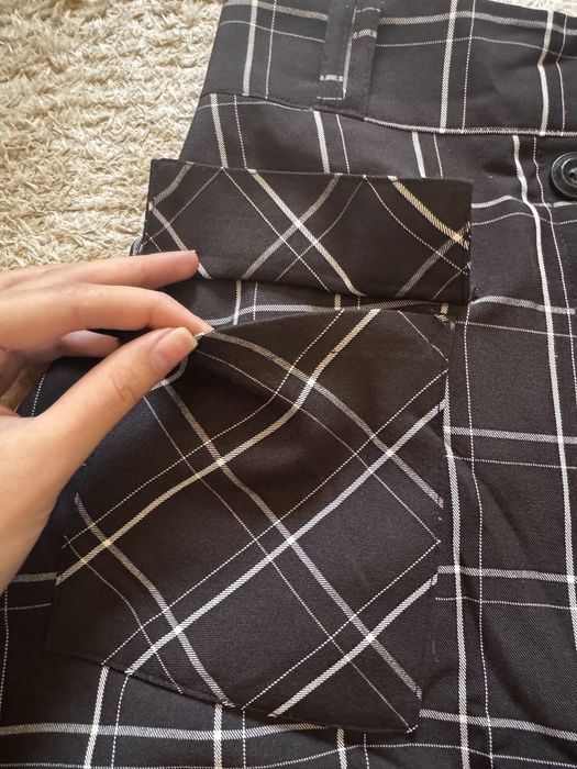 Юбка в клетку | Размер XS