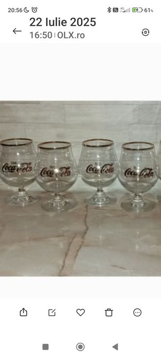 pahare Coca Cola-0.3 L